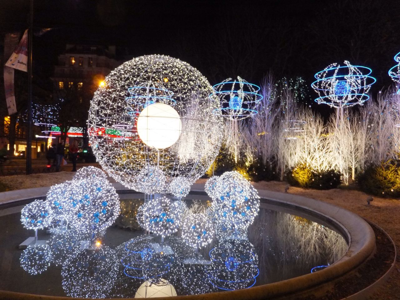 <a href="http://ireport.cnn.com/docs/DOC-1065830" target="_blank">Erin McCormack</a> was visiting Paris during a Thanksgiving vacation with her sister and a friend when she came across this light installation. "It definitely put me in more of a holiday spirit," she says.