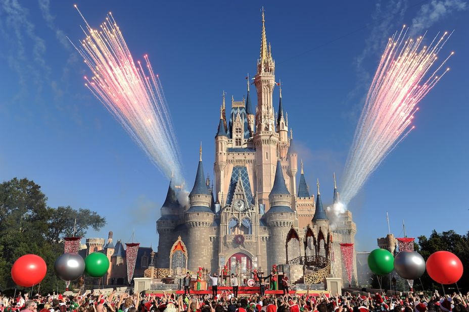 Proving that kids under five aren't the only fans of Disney World, the Florida-based attraction was a hot spot for Instagram snappers.  