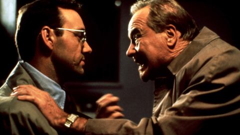 After 1990's walk on the terrible side with "Bonfire," 1992's "Glengarry Glen Ross" with Kevin Spacey, left, and Jack Lemmon was a revelation. It's not set in the world of Wall Street per se but it is all about sales, and no one sold the tense, cutthroat themes of the film quite like Alec Baldwin. If you have yet to see his incredible and memorable monologue on the art of selling, which some see as inspiration, <a href="http://www.youtube.com/watch?v=8kZg_ALxEz0" target="_blank" target="_blank">watch it here</a>. 