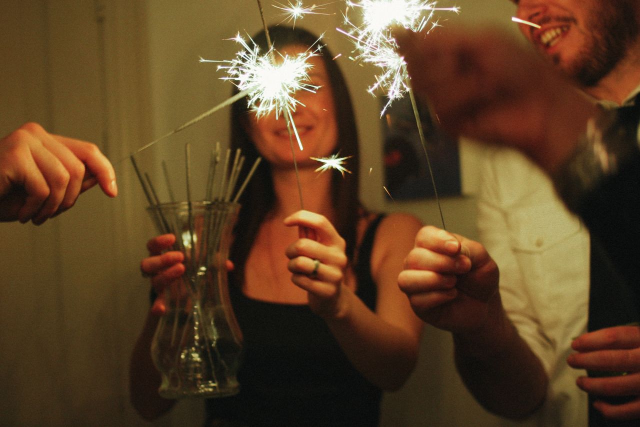 Photographer <a href="http://ireport.cnn.com/docs/DOC-1067714">Celine Kim</a> was having a great time with her friends on New Year's Eve in 2009, when she took this photo. "Most of my friends just graduated school, we felt young and free," she said. This year, she says, will be a little bit different. "It will be relatively quiet, our baby will be tucked in bed and I will be very happy if I can spend some quality time with my husband."