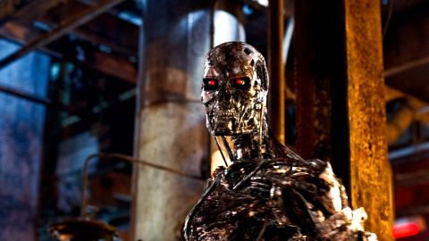 Cyborgs like this one, from 2009's "Terminator Salvation," got more advanced, and deadly, as the series progressed.