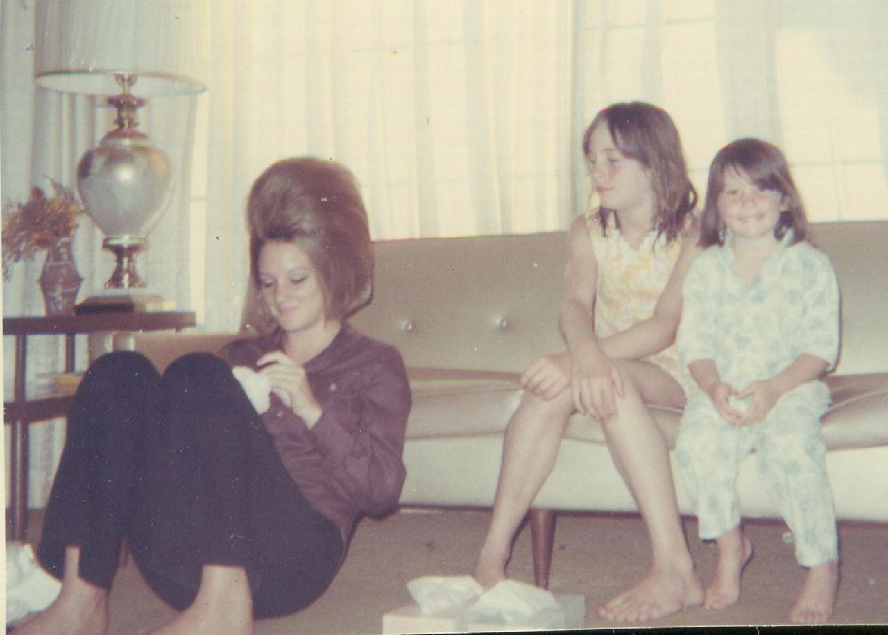 Cordsen <a href="http://ireport.cnn.com/docs/DOC-1063126">shot this photo of her sister Judy </a>in the late 1960s. She described her sister as a teenage "lowrider," adding that the car you rode in was just as important as your hair.