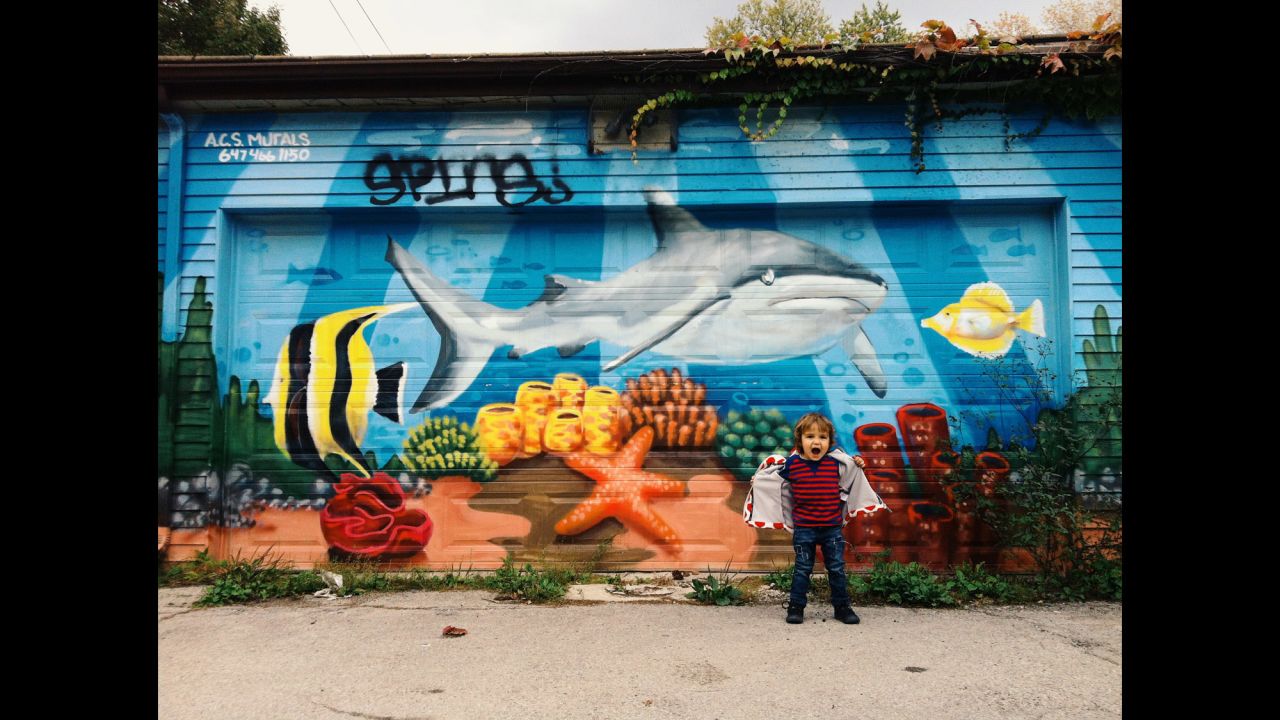 Toddler Henry Shakyaver comes up with his own poses and then asks his nanny to imitate them for the adorable photo series, <a href="http://www.wildeyed.ca/henrysconcepts/" target="_blank" target="_blank">Henry's Concepts</a>.
