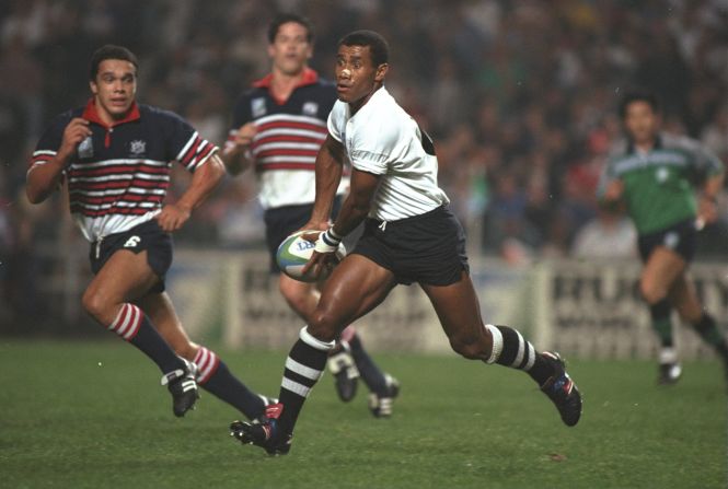 Fiji's Waisale Serevi is regarded as one of the greatest rugby sevens players of all time. He led his country to a first World Cup Sevens title in 1997.  