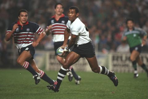 Fiji's Waisale Serevi is regarded as one of the greatest rugby sevens players of all time. He led his country to a first World Cup Sevens title in 1997.  
