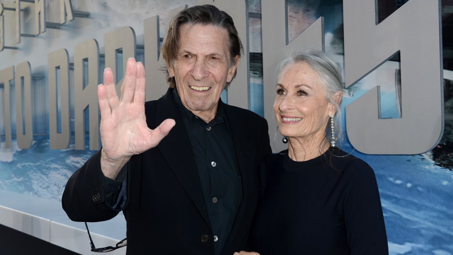 Leonard Nimoy arrives at the "Star Trek Into Darkness" premiere in May 2013.