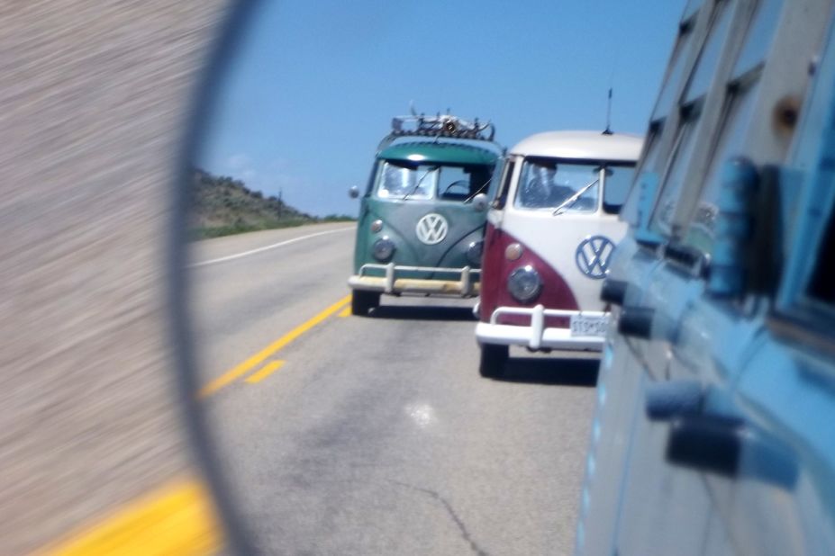 The end of production this year won't mean the end of Kombi journeys. Online communities provide a space to share stories and trade "ideas that help keep our vans going," says enthusiast Vince Moellering.