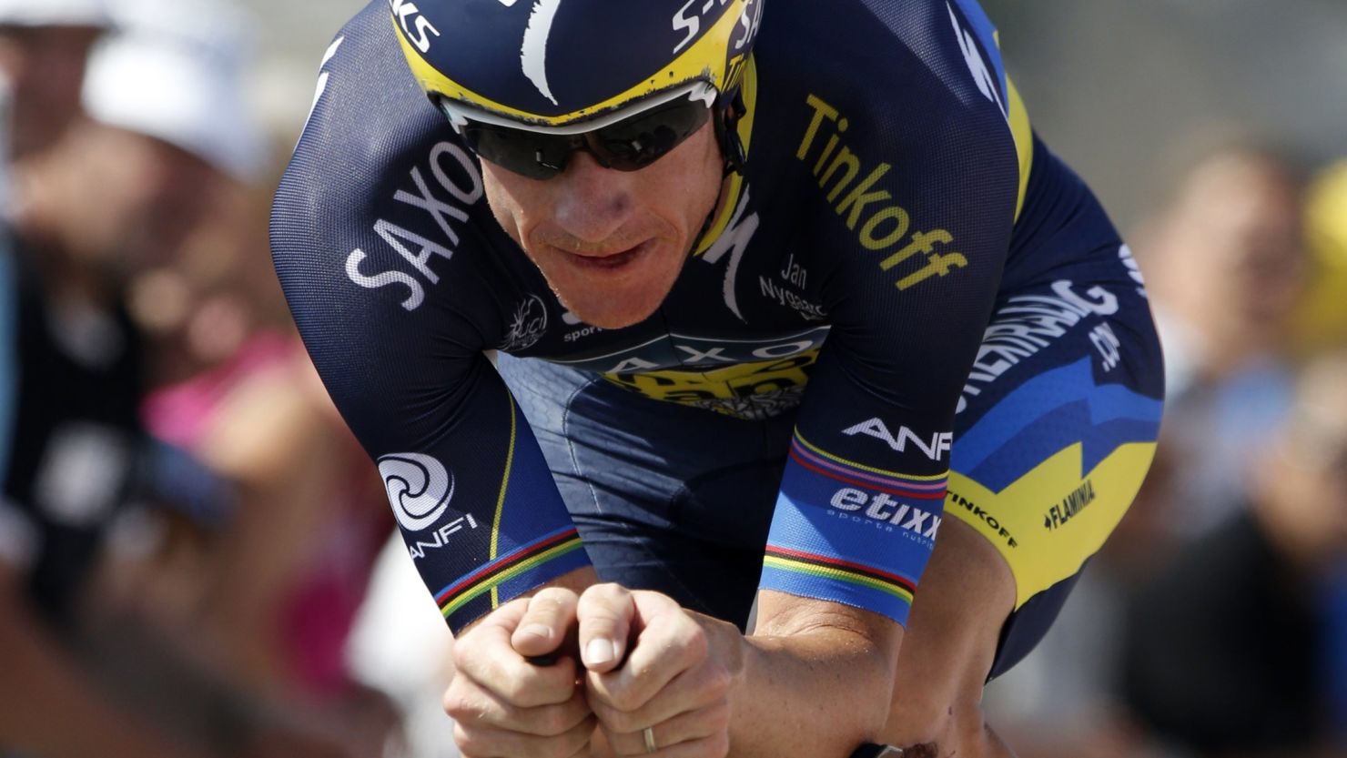Saxo-Tinkoff rider Michael Rogers is a three-time world time trial champion and Olympic bronze medalist.