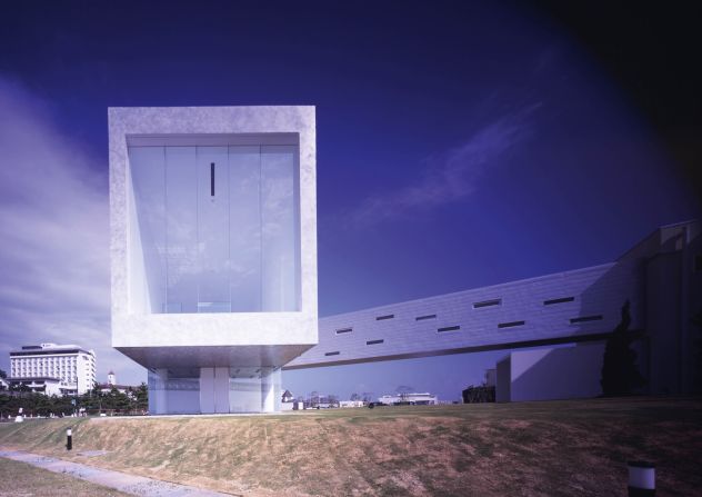 This dramatic chapel, designed by Ryyuich Ashizawa, accepts all faiths and is free from iconography. It was hoped that the huge window facing over the sea would imbue the space with a sense of the sacred. <br /><br />Images via <a href="http://usshop.gestalten.com/closer-to-god.html" target="_blank" target="_blank">"Closer to God: Religious Architecture and Sacred Spaces"</a>