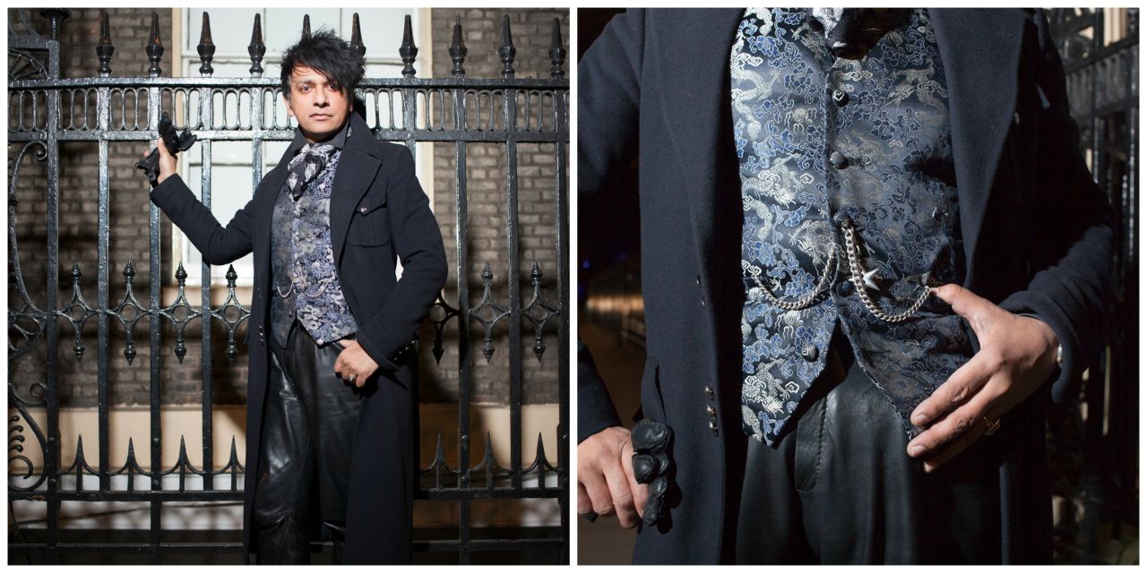 <em>Robin Dutt </em><br /><br />Robin Dutt is a writer, stylist, and professor of fashion. He exudes a dark flamboyance, and a Byronic intensity which comes through when he speaks: "I love wearing items that speak silently and eloquently of the past. Sometimes even carrying a bus ticket from a sixties vintage jacket in a pocket is enough to keep the romance and feeling alive." 