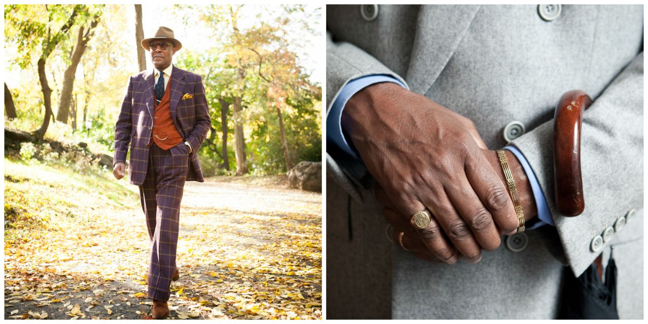 <em>Dr. Andre Churchwell</em><br /><br />Dr. Churchwell, a cardiologist at Vanderbilt Hospital in Tennessee, is the very embodiment of a gentleman. His grace of manner recalls something from a Cary Grant film, but his inspiration comes from his father who taught him that dressing was about dignity and professionalism. "We saw the respect he commanded," says Churchwell, "People thought 'he must be something other than a laborer or a doorman.'"