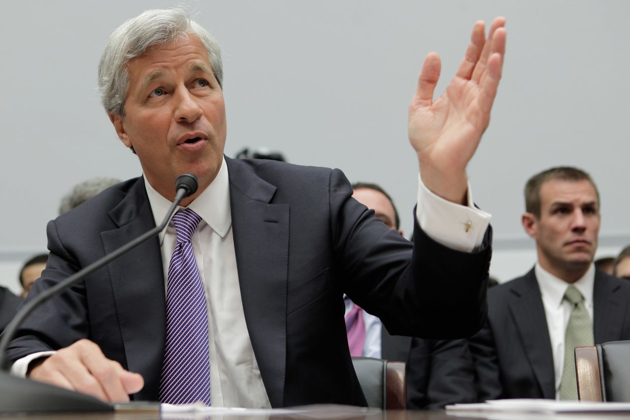 LOSER: Embattled JPMorgan chief Jamie Dimon will be glad to see the back of 2013 after the largest bank in the U.S. agreed to pay $13 billion to the Justice Department to end a probe into its mortgage sales.   