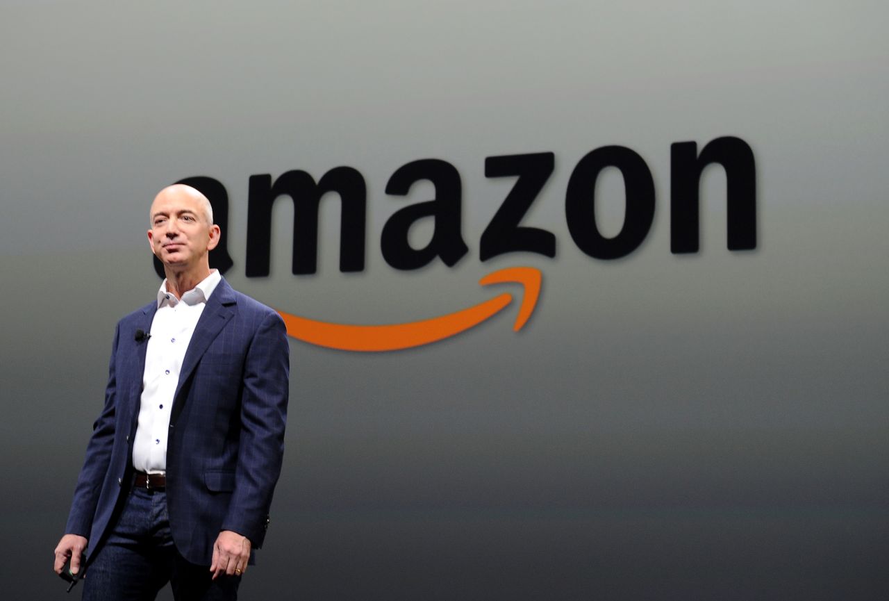 WINNER: Amazon CEO Jeff Bezos pulled off one of the takeovers of the year when he announced a deal to buy the flagship Washington Post newspaper for $250 million. The deal gives the Amazon boss control over one of the most influential news brands in the U.S.   