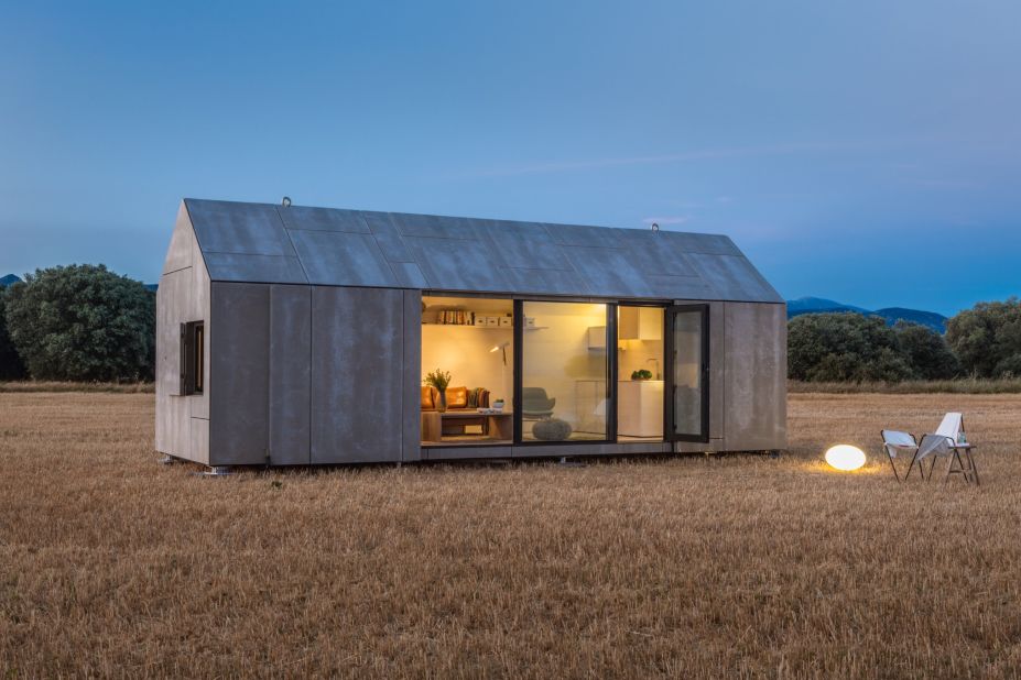 The transportable APH80 home from Spanish firm Abaton takes between six and eight weeks to build and can be transported or moved between destinations by road. Designed as a home for two people, the 27-square-meter (290-square-foot) dwelling has a bedroom, living room and bathroom.