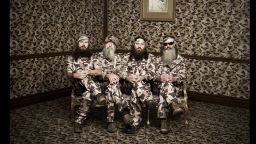 Phil, Jase, Willie & Si Robertson of the A&E series DUCK DYNASTY Photo Art Streiber/A&E
©2013 A&E Networks