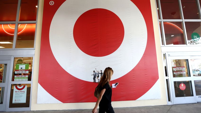 MIAMI, FL - DECEMBER 19:  A Target store is seen on December 19, 2013 in Miami, Florida. Target announced that about 40 million credit and debit card accounts of customers who made purchases by swiping their cards at terminals in its U.S. stores between November 27 and December 15 may have been stolen.  (Photo by Joe Raedle/Getty Images)