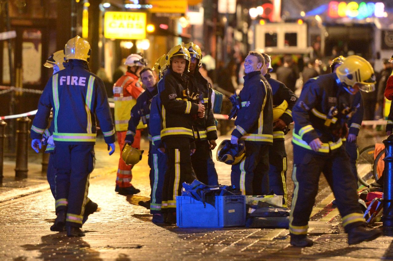 Metropolitan Police said in a tweet that those who were seriously hurt had been taken to hospitals in central London.