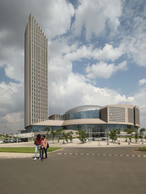 The headquarters of the African Union in Addis Ababa, Ethiopia, was built with $200 million of Chinese state funds. 