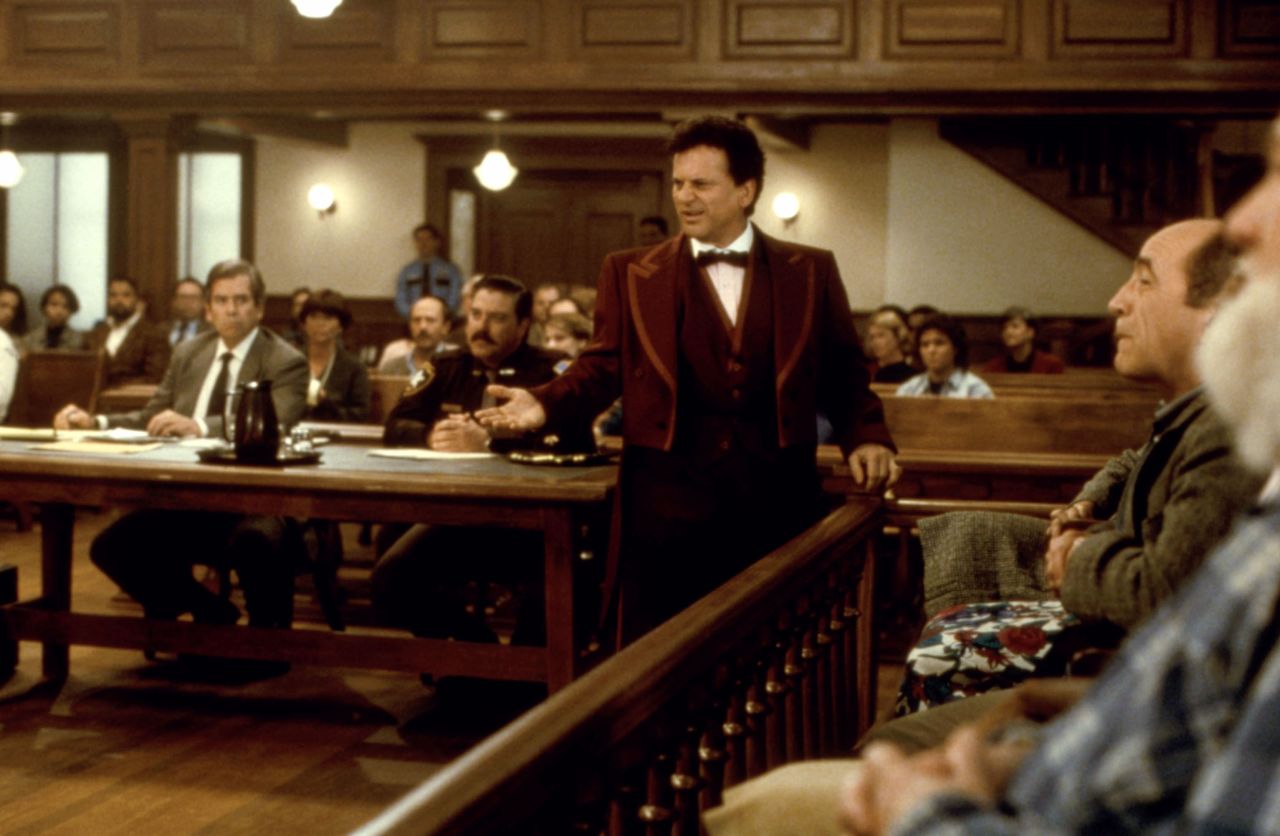 <strong>Lawyers:</strong> This Gallup poll stings -- 20% of people rated lawyers highly ethical? Sorry, the poll doesn't ask why. (Photo from the film "My Cousin Vinny")