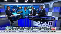 Lead politics panel Obama 2013 lowest poll ratings_00035111.jpg