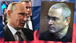 Russia Putin & Khodorkovsky Split