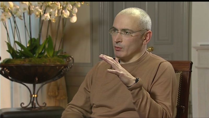 Russian Dissident Mikhail Khodorkovsky Speaks Out CNN   131222070618 Int Amanpour Khodorkovsky 00032306 