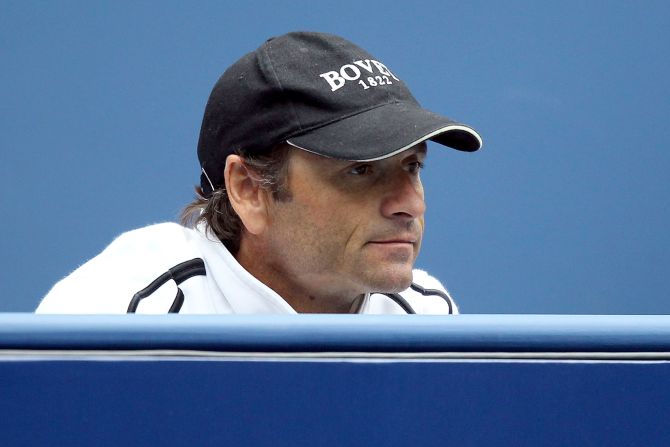 Piles, pictured, once locked a teenaged Ferrer into a room because he was ill disciplined. Ferrer is now one of the hardest workers in tennis. The world No. 3 has now turned to former Spanish pro Jose Altur. 