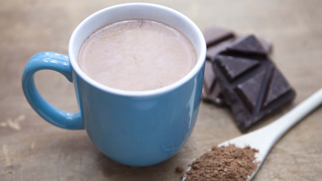Cocoa is packed with antioxidants, which reduce your levels of cortisol, a stress hormone that causes your body to cling to belly fat, says Tara Gidus, a nutritionist based in Winter Park, Florida. In fact, one Cornell University study found that the concentration of antioxidants in hot chocolate is up to five times greater than it is in black tea. <br /><br />Hot chocolate's combination of carbs and protein can also help your muscles recover faster from a tough workout, according to research in the International Journal of Sport Nutrition and Exercise Metabolism. Adding a dash of cinnamon boosts your treat's health benefits even more -- it contains compounds that keep insulin out of the blood stream and from storing fat, says Gidus. <br /><br /><a href="http://www.health.com/health/recipe/0,,10000000521786,00.html" target="_blank" target="_blank">Try this recipe: Mexican hot chocolate</a>