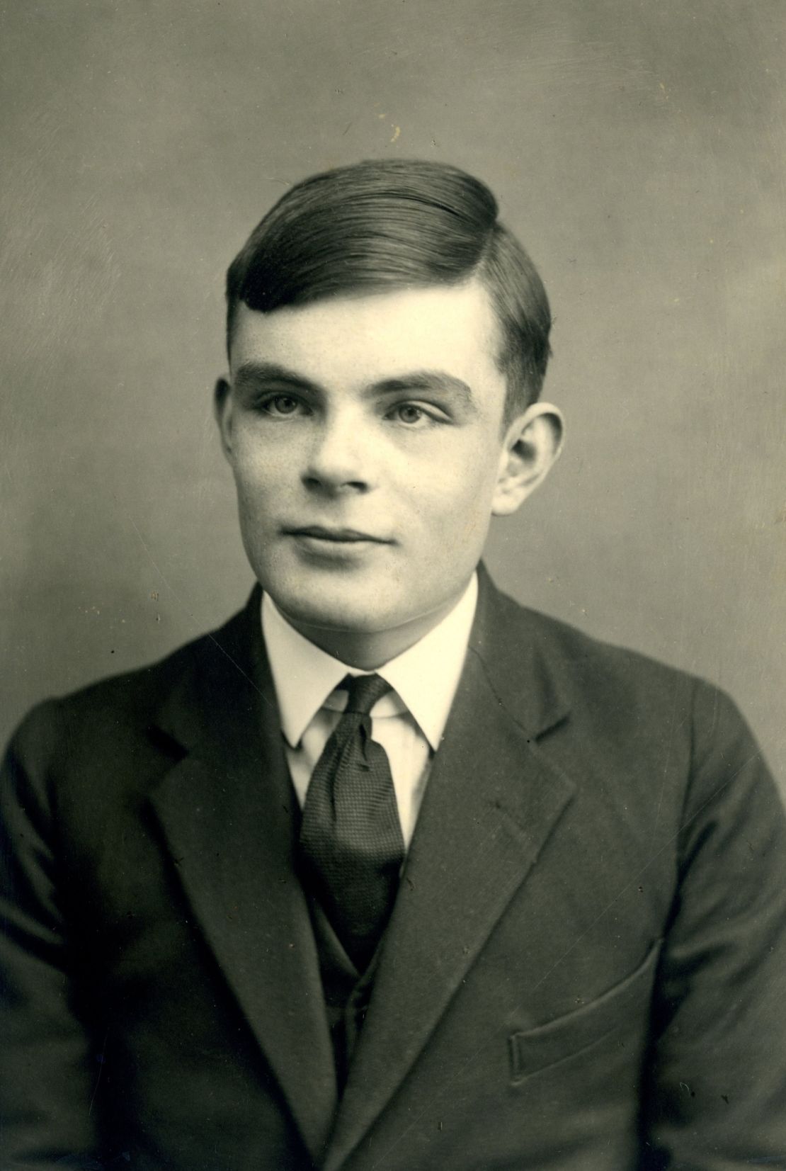 British mathematician Alan Turing, aged 16 in 1928.