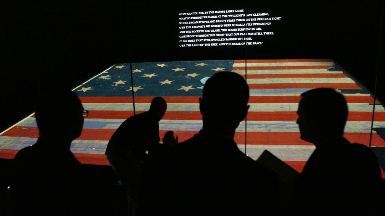 How could we skip the District of Columbia, even if it isn't a state? The national anthem, "The Star Spangled Banner," turns 200 this year. The <a href="http://amhistory.si.edu/starspangledbanner/" target="_blank" target="_blank">National Museum of American History</a> plans to celebrate on Flag Day (June 14). No need to wait, however. The almost 200-year-old, 30-by 34-foot flag is on permanent display, and the exhibit explores the making of the flag that inspired the Francis Scott Key song, written in 1814 after the author saw the flag waving above Fort McHenry as British ships were withdrawing from Baltimore.