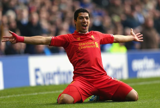 English club Liverpool, led by Uruguayan striker Luis Suarez, dropped out of the top ten for the first time since 1999/2000 despite seeing a 9% rise in revenue to $325.9 million. The club haven't qualified for the lucrative European Champions League since 2009.