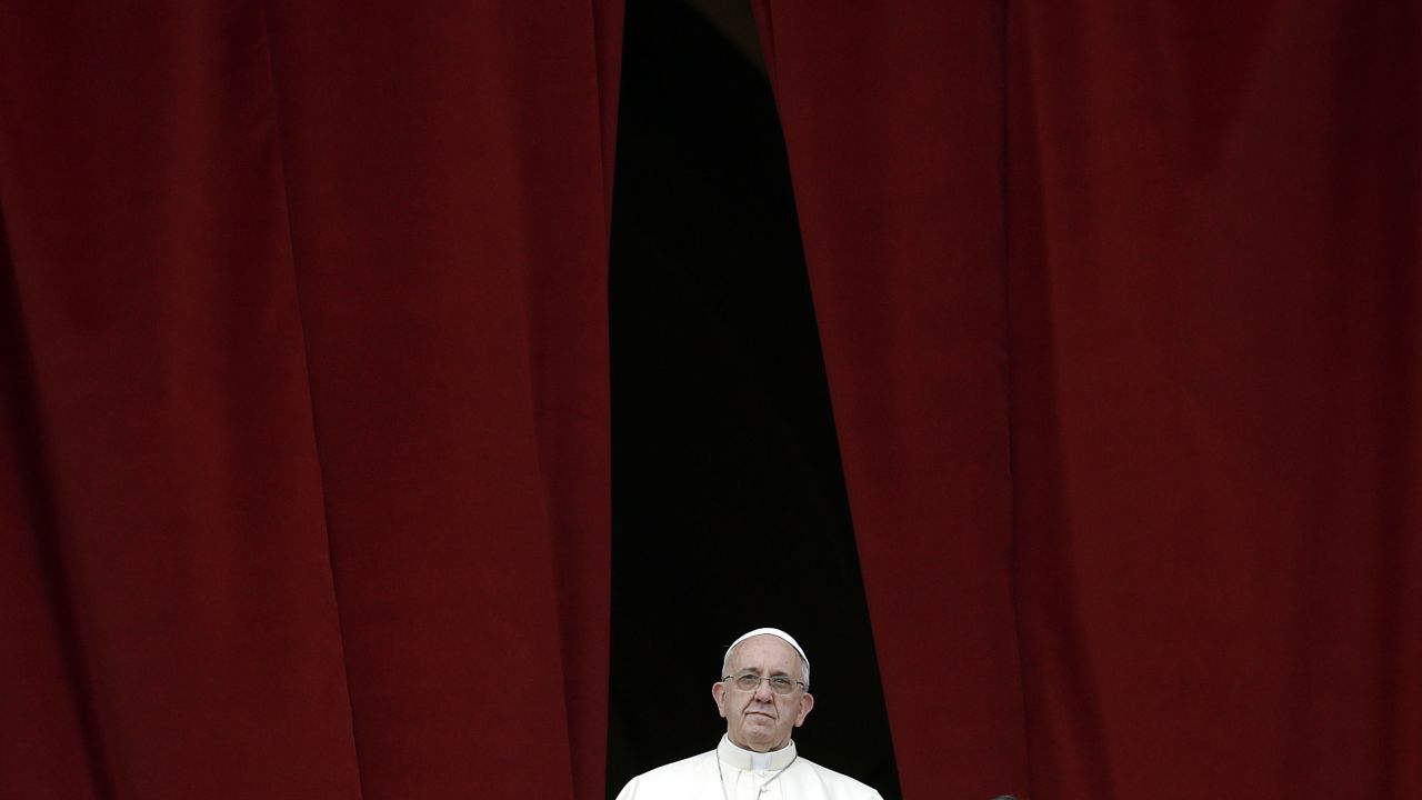 "Peace calls for daily commitment," Francis says in his Christmas message. 