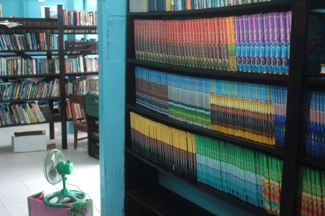 A library in the Guyana village of Sandvoort was completed in November. With a budget of about $5,000, the community agreed to front nearly 30% of the costs.