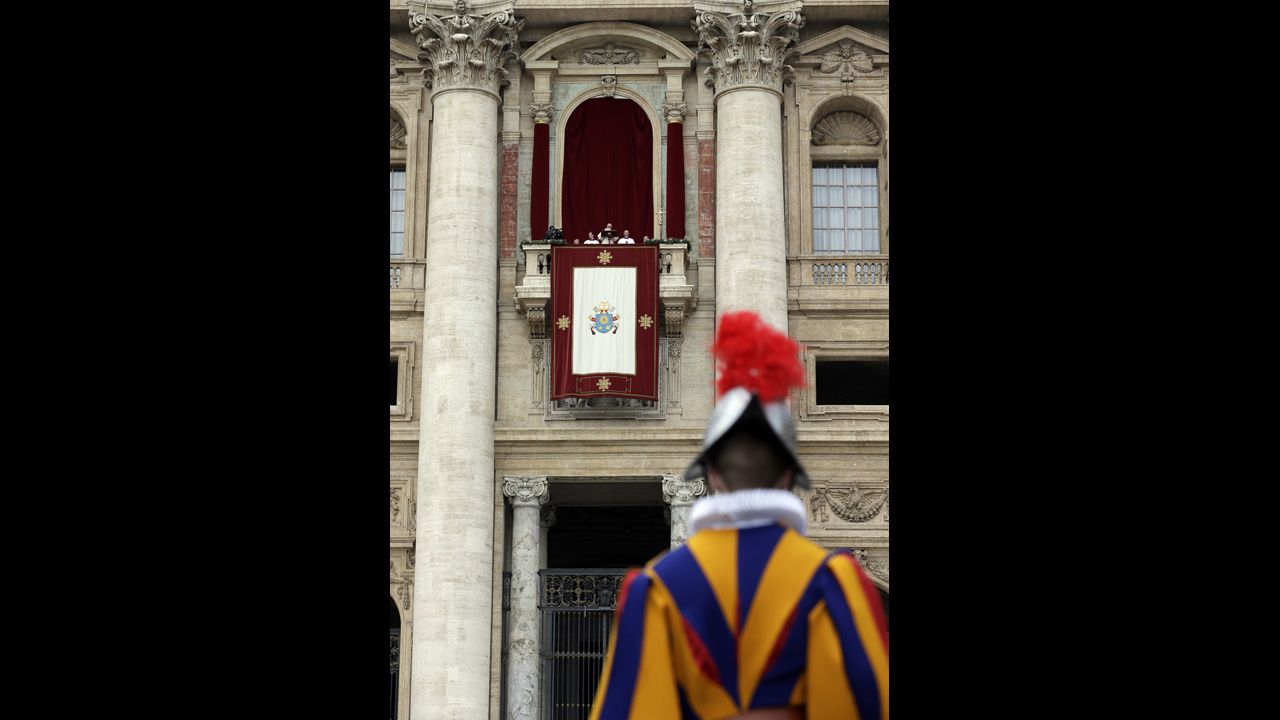 The pontiff told tens of thousands of people gathered in front of the Vatican on Wednesday where he wants that peace to happen -- in Syria, South Sudan, the Central African Republic and the Holy Land.