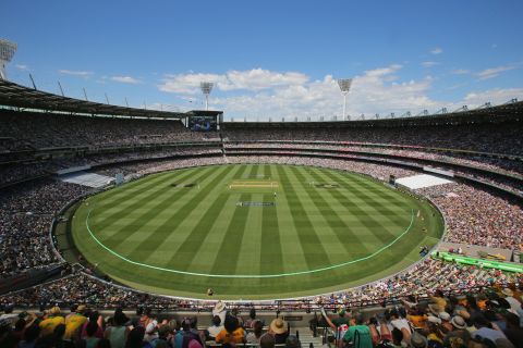 It was Boxing Day but these fans had cricket on their mind, not shopping -- 91,092 turned up to watch the fourth Ashes Test in Melbourne between Australia and England. It was the most ever to witness a Test encounter in a single day. 