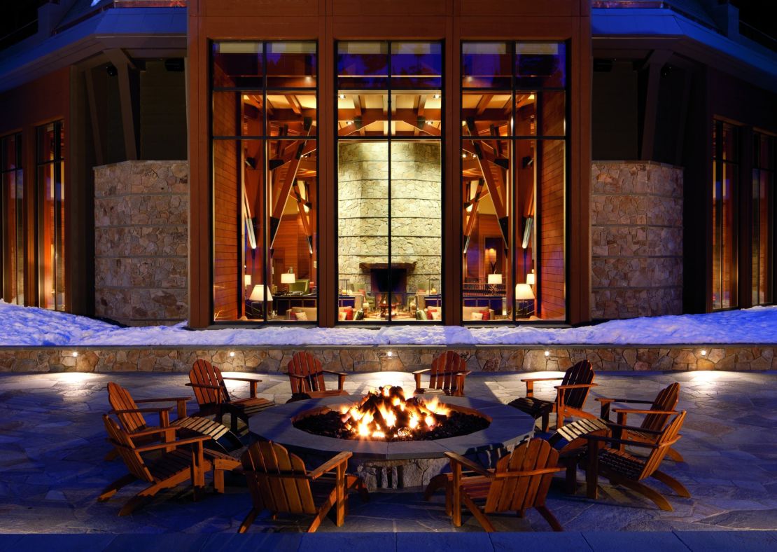 This Ritz-Carlton hotel offers ski-in/ski-out access and a "marshmologist" to help create your own marshmallow masterpiece at the outdoor firepit.