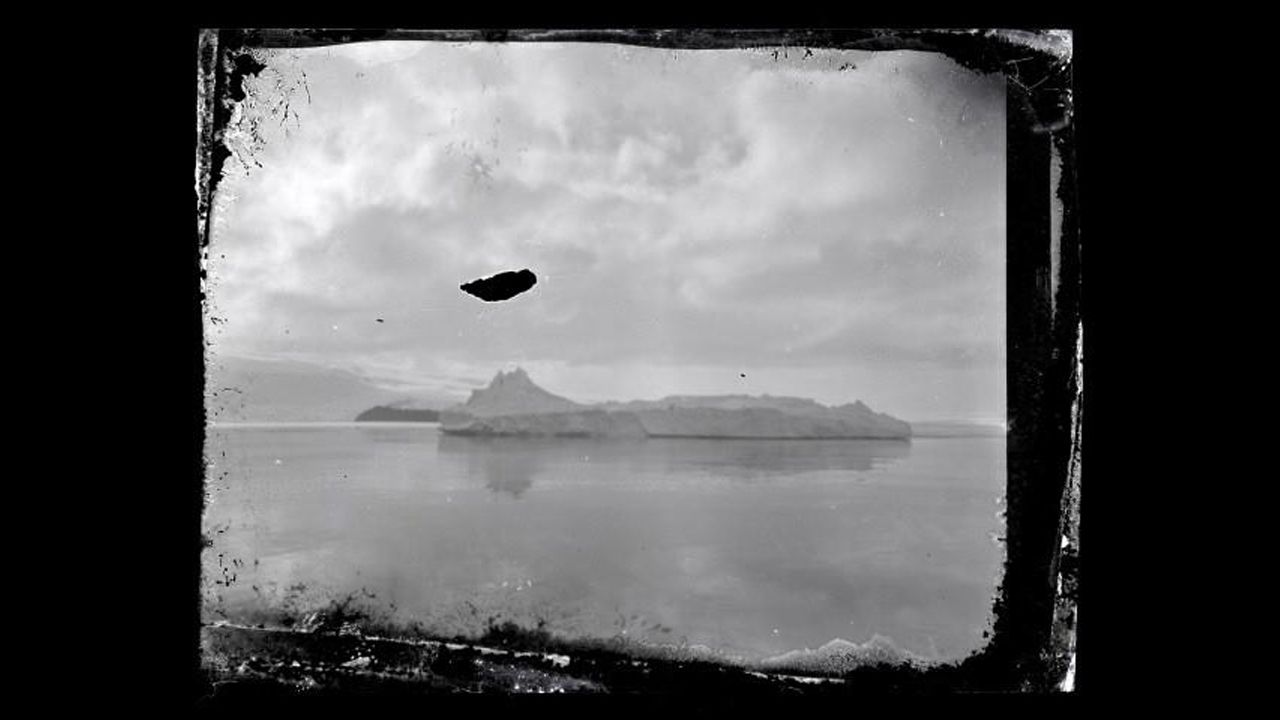 A small box of 22 exposed but unprocessed photographic negatives was frozen in a solid block of ice for nearly 100 years. The photos were taken during Ernest Shackleton's 1914-1917 Ross Sea Party.