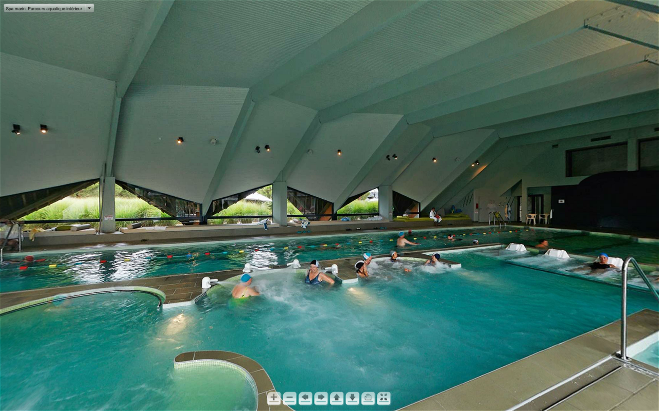 One of the best thalasso (seawater) spas, Carnac has a huge indoor-outdoor saltwater pool.