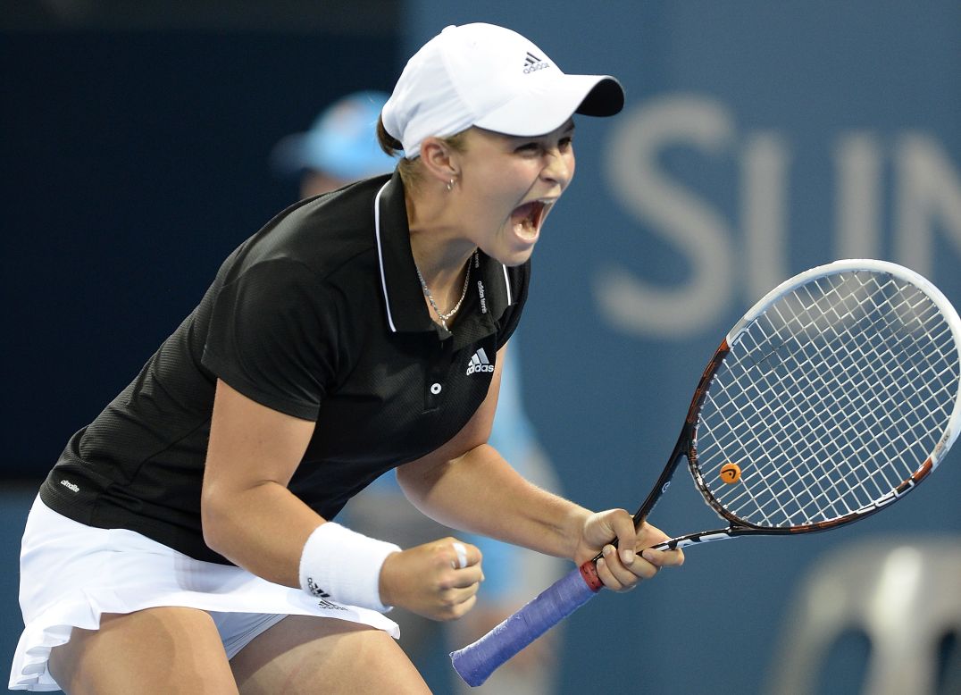 Sharapova will next face Queensland native Ashleigh Barty, after the 17-year-old upset Daniela Hantuchova of Slovakia.