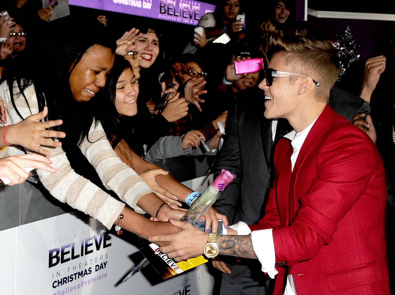 <strong>Worst year:</strong> Things just seemed to go from bad to worse for Justin Bieber with<a href="http://www.cnn.com/2013/12/27/showbiz/celebrity-news-gossip/2013-year-in-review-teen-pop-culture/"> bad boy stories galore</a>. He rounded out the year with a<a href="http://www.cnn.com/2013/12/30/showbiz/movies/hobbit-wins-box-office-ew/index.html?hpt=en_c2"> low peforming opening weekend</a> for his latest concert documentary film, "Believe."