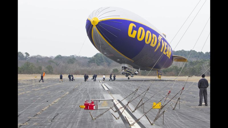 Goodyear's Blimp Fleet Of Zeppelin Airships Is Complete | CNN