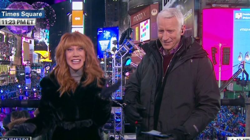 Kathy awkwardly handcuffs herself to Anderson | CNN