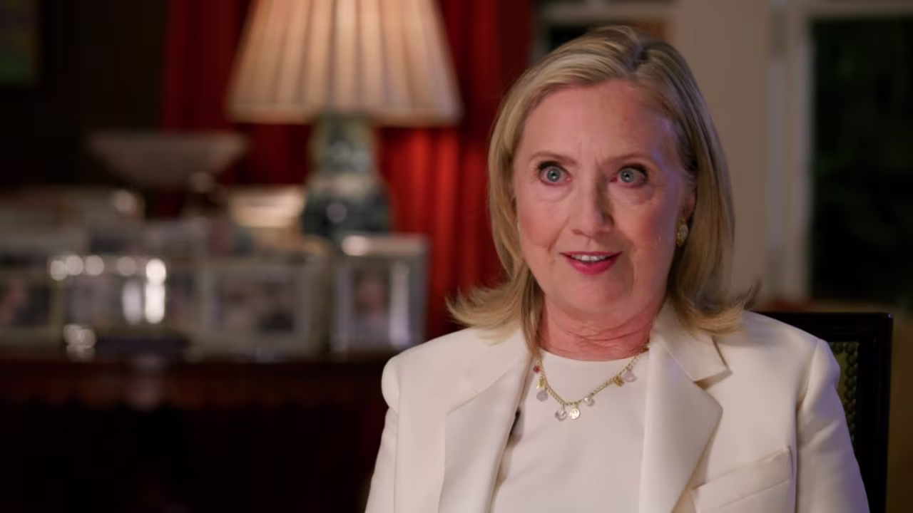 Former Secretary of State Hillary Clinton.