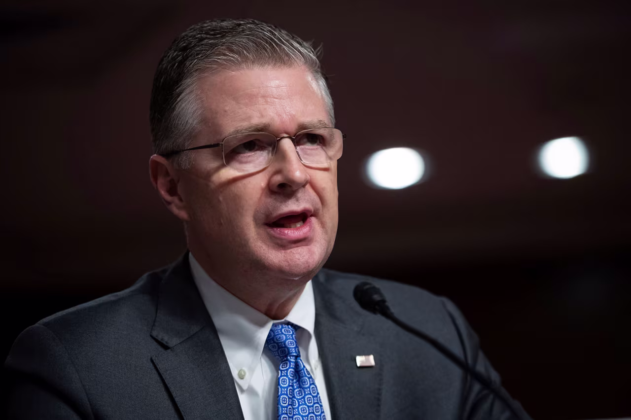 Assistant Secretary of State for East Asian and Pacific Affairs Daniel Kritenbrink testifies during a hearing at the US Capitol in 2021.