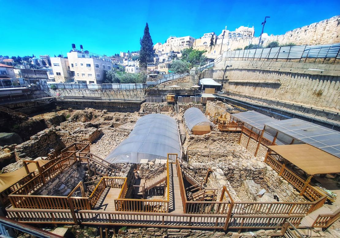 Excavations of the Givati parking lot in the City of David, where the ring was found, are ongoing.