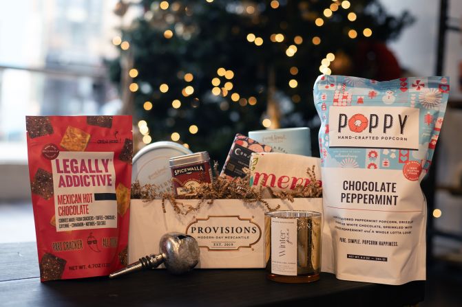 The “Asheville Maker’s Basket” by Provisions Mercantile is supporting Asheville small businesses this holiday season.