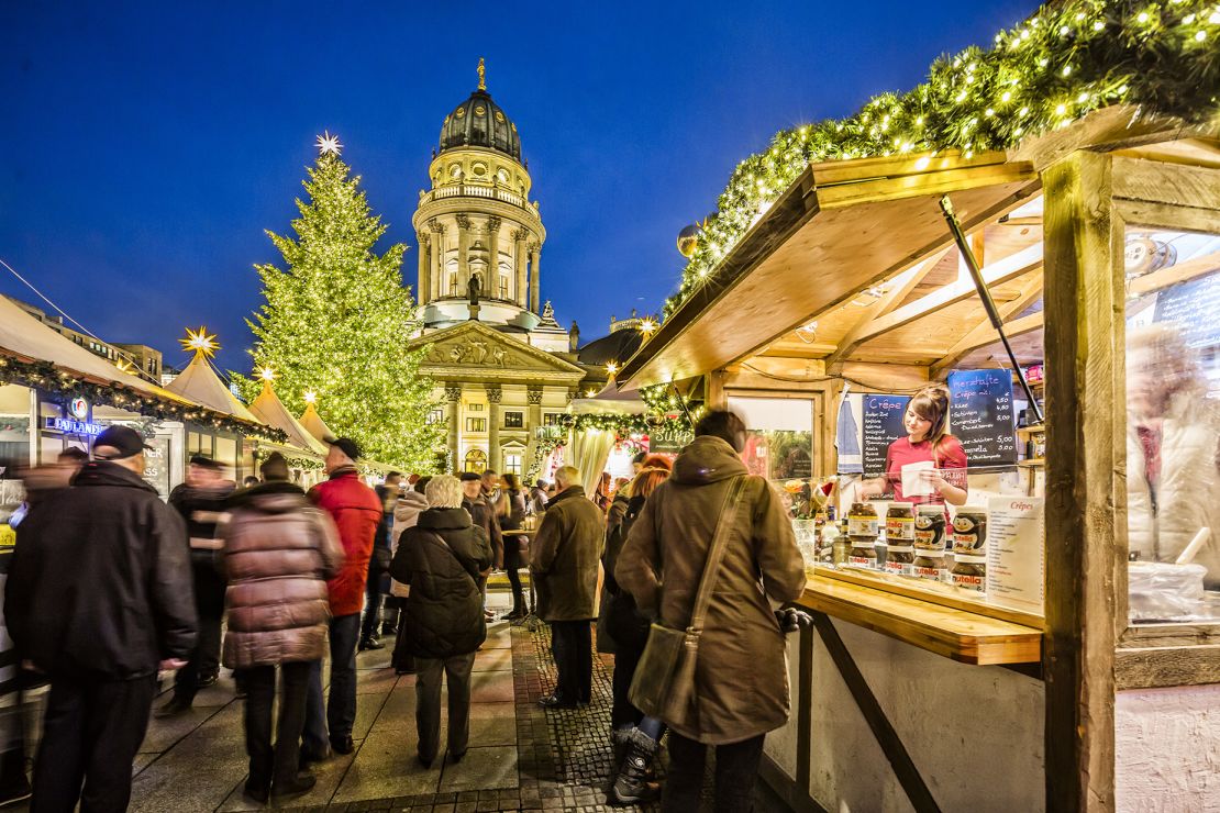 Gendarmenmarkt is one of Berlin's most enchanting annual festive markets.