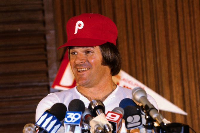 Rose signed a multiyear contract with the Philadelphia Phillies in 1978. He won another World Series in 1980.