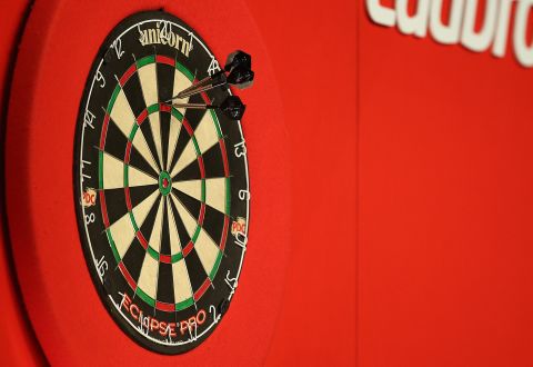 Each player starts with a score of 501 and the first to reach zero wins. After a player throws three darts, the total is subtracted from the total until it reaches zero. In order to reach zero, the player must finish by throwing a double -- if they need 36, they must throw a double 18 while if a player requires 45, they must hit a five and a double 20. Some matches are played over the best of a number of sets, where each competitor must win a number of legs to win a set. 