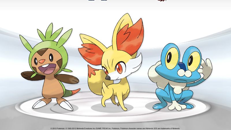 Meet Your Pokémon X And Y Starters - Game Informer